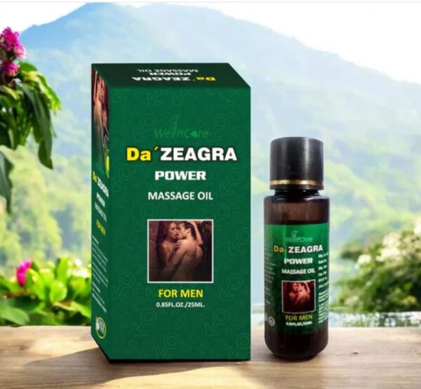 Original Da Zeagra Power Massage Oil for Men's Power Good for Special Nights (Free Delivery)